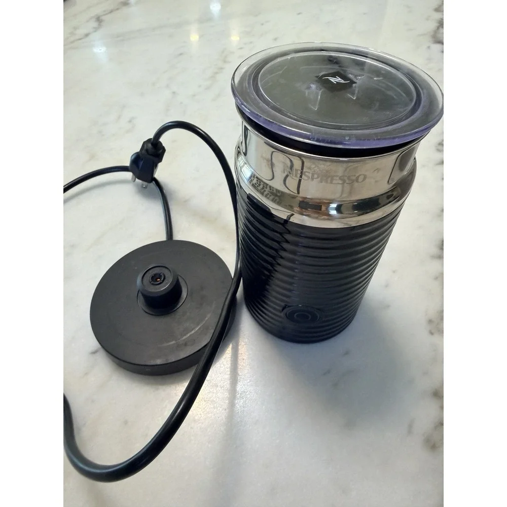 Nespresso Aeroccino 3 Frother - Black (3594USBK)